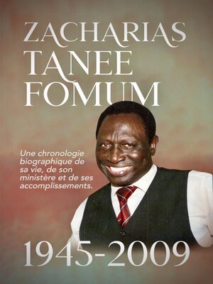 cover image of Zacharias Tanee Fomum
